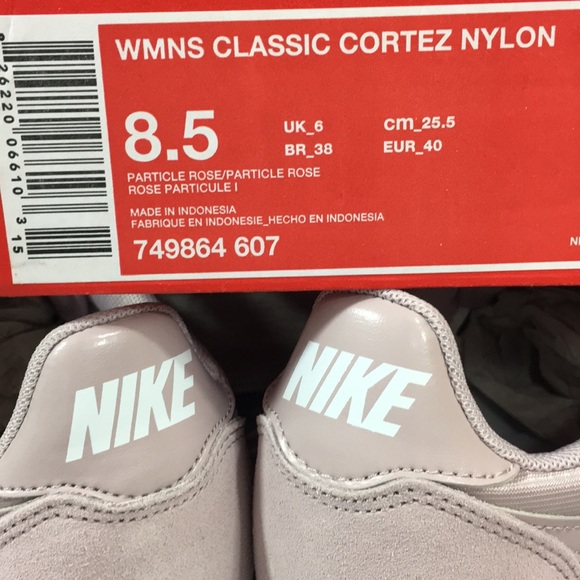 NIKE WMNS CLASSIC CORTEZ NYLON practice rose/pr ro - Picture 8 of 8